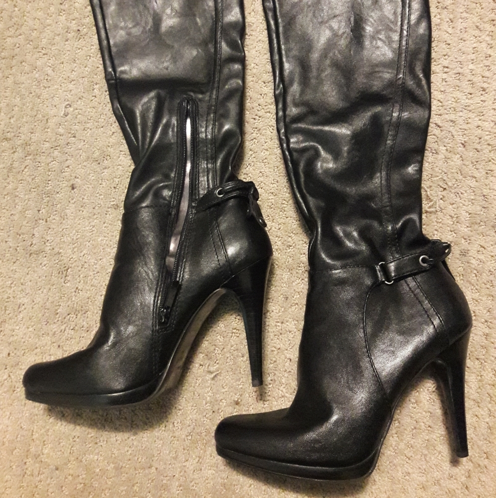 Knee high boots